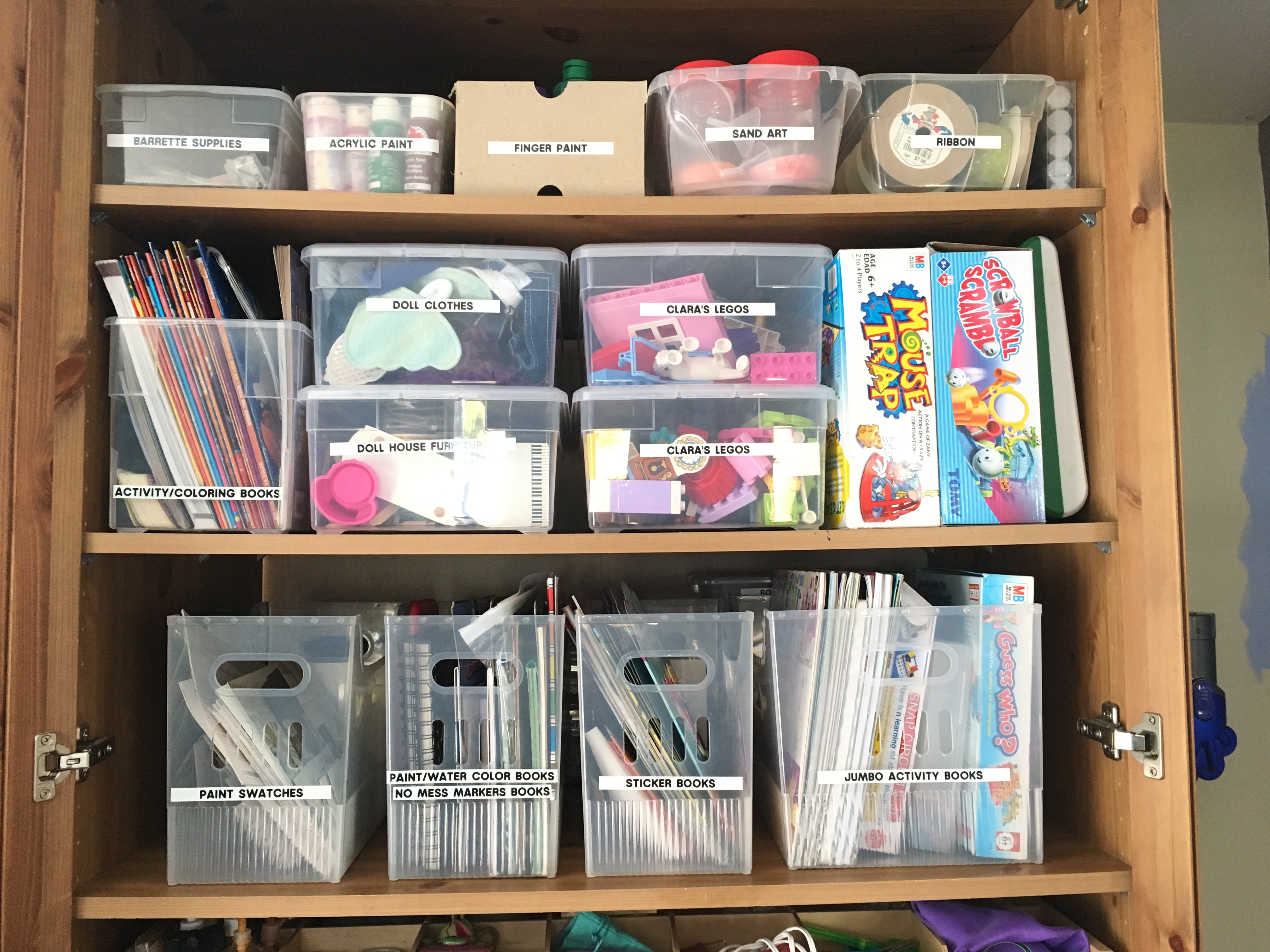 Organizing Kids Craft Supplies - $100 Room Challenge  Kids craft storage,  Craft closet organization, Kids craft supplies